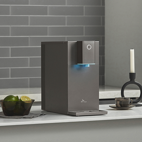 초소형  직수 냉온정수기 (메탈릭 그레이)